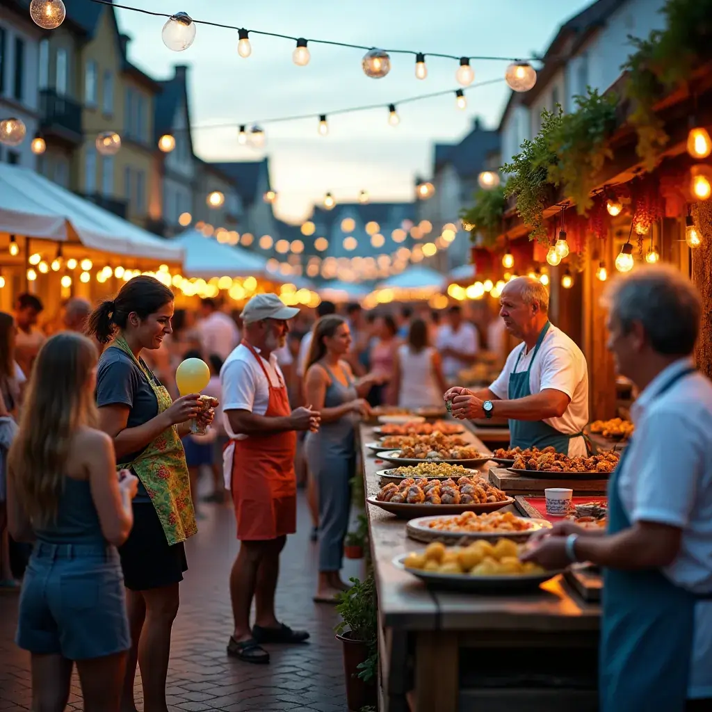 Pescadores locais segurando o peixe do dia